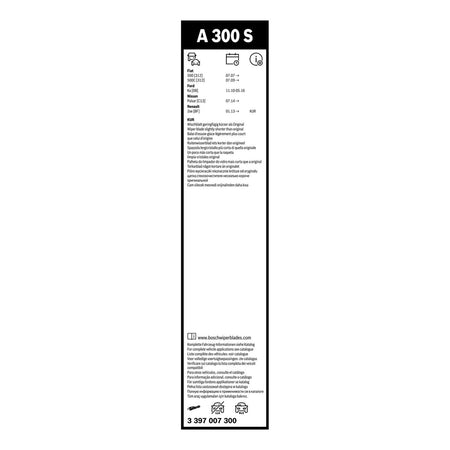 A300S Bosch Aerotwin Twin Pack