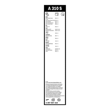 A310S Bosch Aerotwin Twin Pack