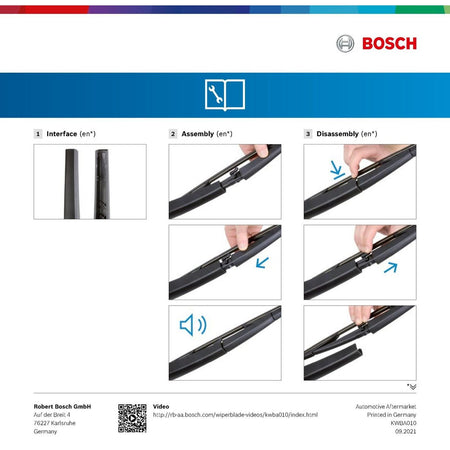 H355 Bosch Rear Screen Wiper H