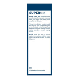 Wiper Blade Box label with description