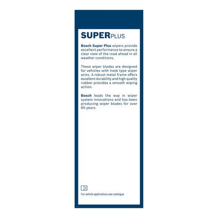 Wiper Blade Box label with description