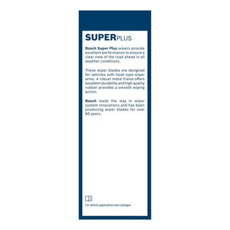 Wiper Blade Box label with description