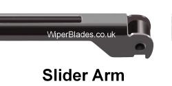 New Slider Fit Wiper Arm