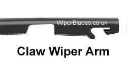 New Claw Fit Wiper Arm