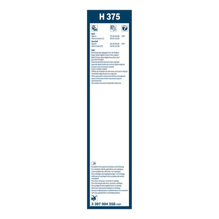 Bosch Rear Screen Wiper H