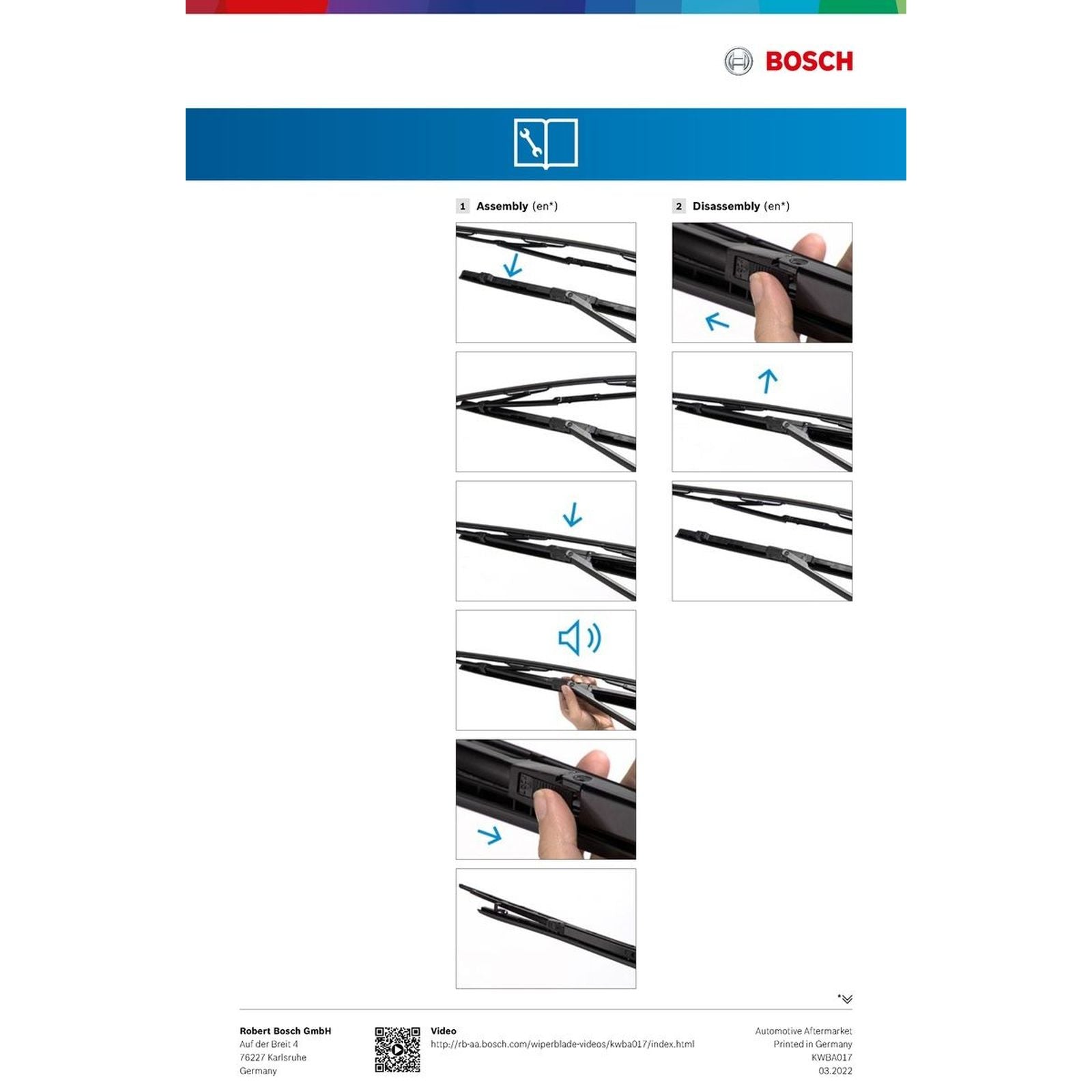 807 Bosch Twin - Specific Fit Twin Pack | Wiper Blades