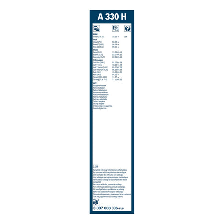Bosch Rear Screen Wiper A