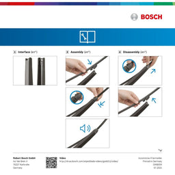Bosch Rear Screen Wiper A