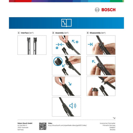 Bosch OE Specialty AeroTwin Wiper Blades in Bosch Wiper Blades Bosch OE Specialty AeroTwin Wiper Blades in Bosch Wiper Blades