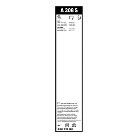 A208S Bosch Aerotwin Twin Pack
