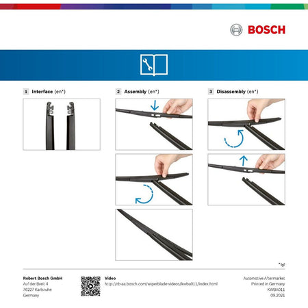 Bosch Rear Screen Wiper H