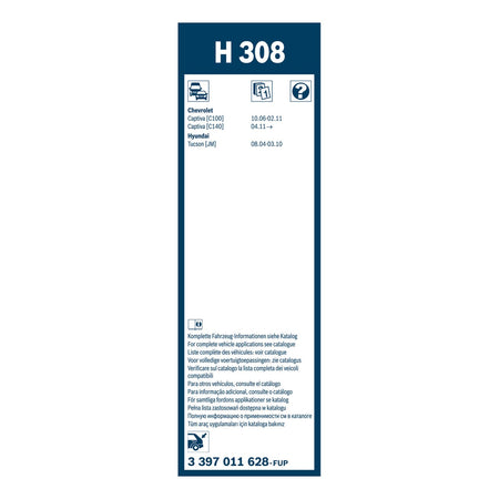 Bosch Rear Screen Wiper H