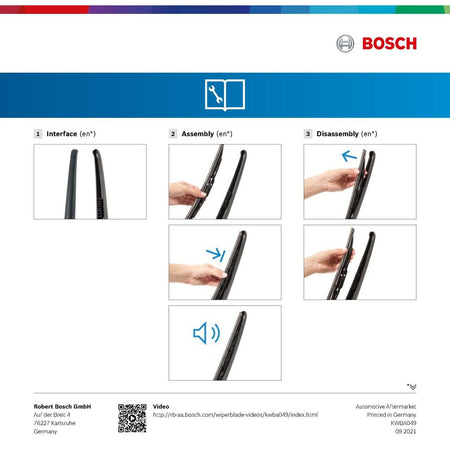 Bosch Rear Screen Wiper H