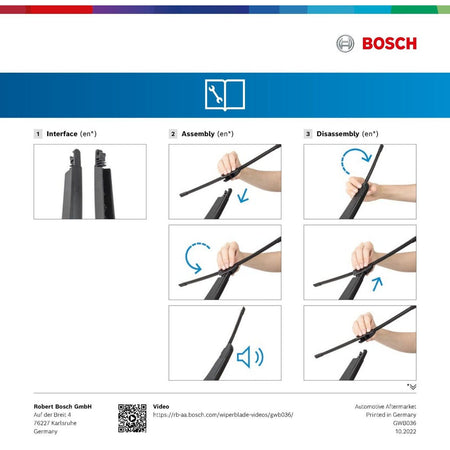 Bosch Rear Screen Wiper A
