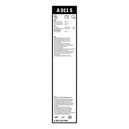 A011S Bosch Aerotwin Twin Pack