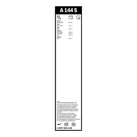 A144S Bosch Aerotwin Twin Pack