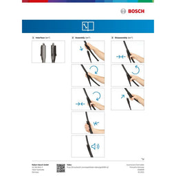 Ruitenwisser BOSCH Aerotwin A 930 S 600, 475 mm, Flatblade Ruitenwisser BOSCH Aerotwin A 930 S 600, 475 mm, Flatblade