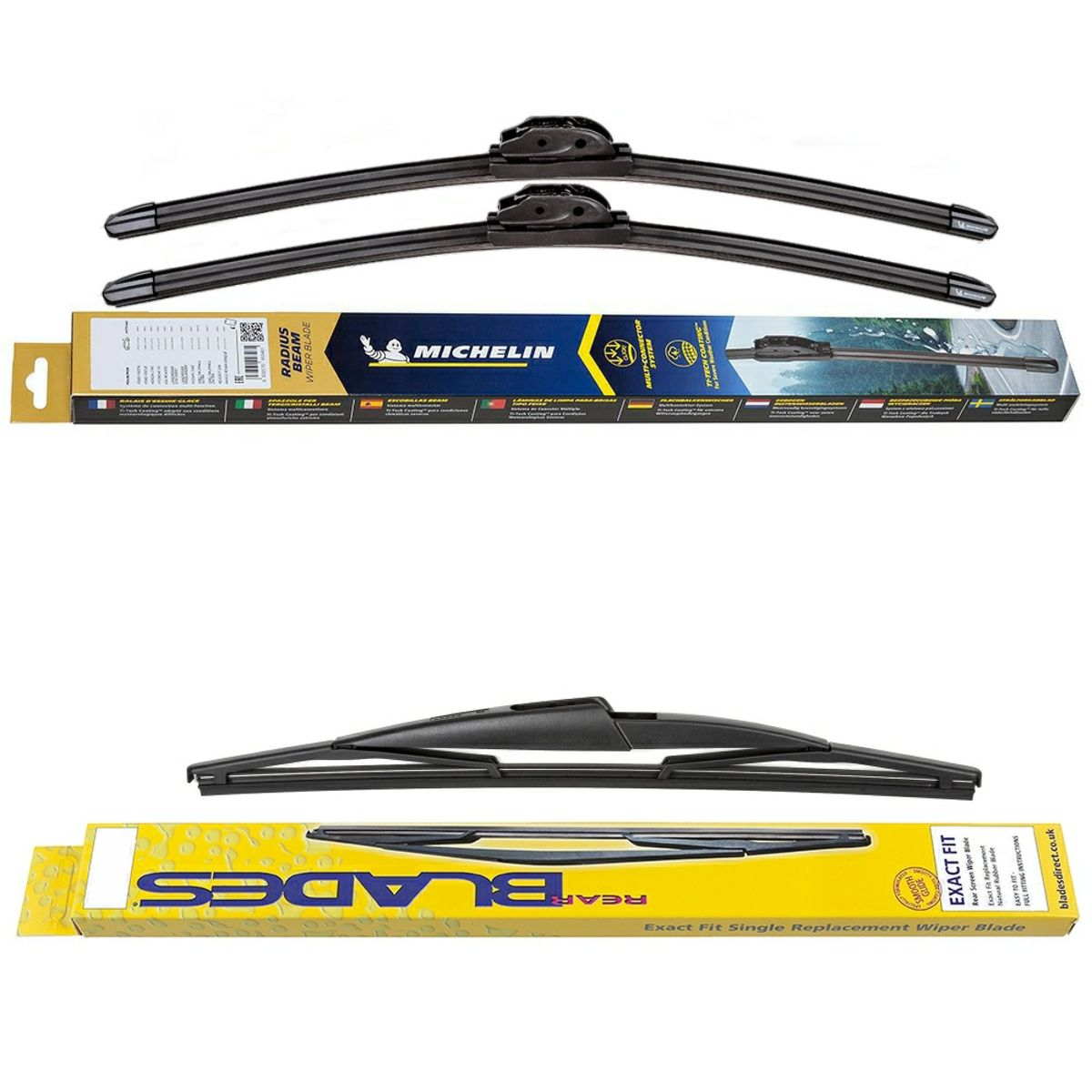 SJR 300mm Rear Wiper Blade For Renault Clio MK2 Hatchback 1998-2006