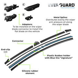 Valeo Everguard™ VSF48 - Silicone Wiper Blade