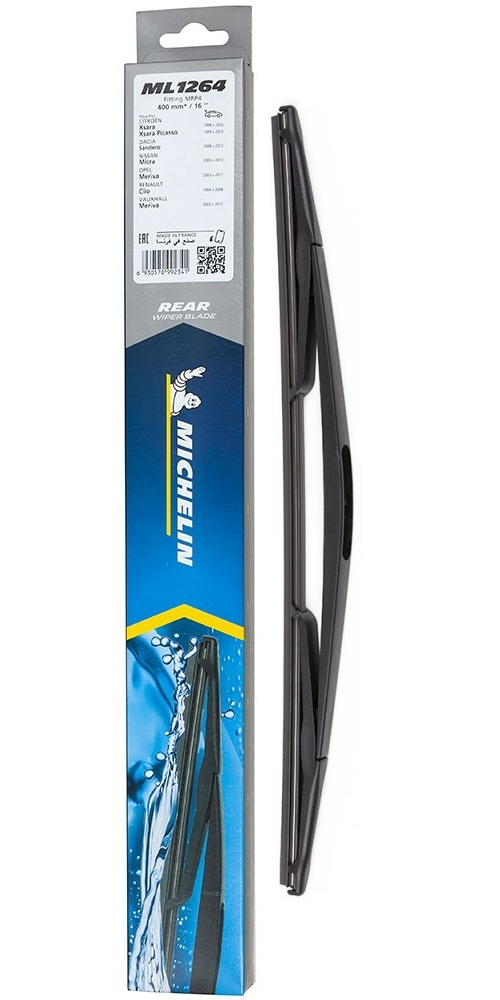 Vauxhall Meriva 2003-10 Aero Flat Windscreen Wiper Blades 24" 24" Set
